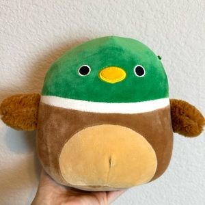 Avery Mallard Duck Plush‎ Soft Kellytoy 7.5” Inch Squishmallow